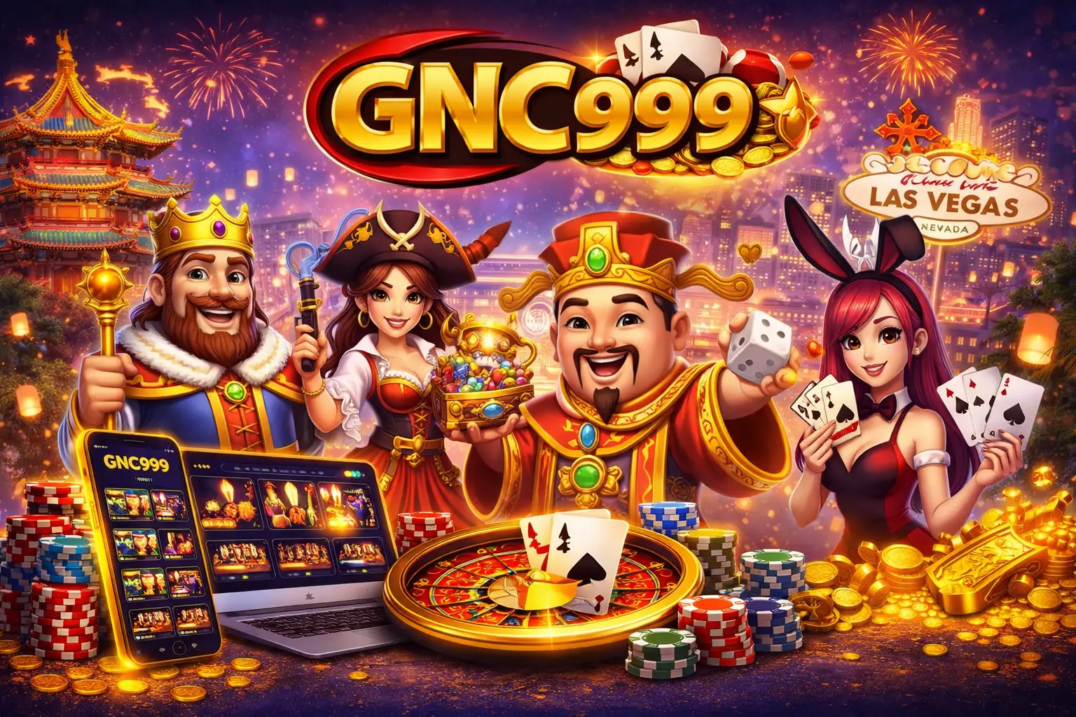 GNC999 รวมเกมสล็อตทุกค่าย เล่นง่าย ได้เงินจริง