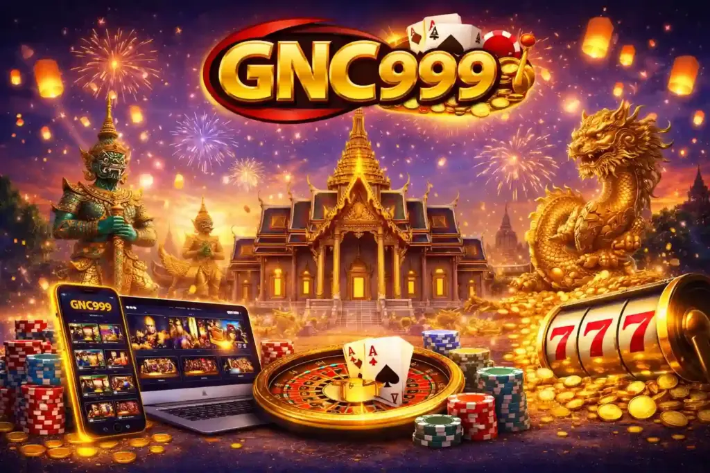 GNC999 คาสิโนออนไลน์สด บาคาร่า รูเล็ต ไฮโล ครบ